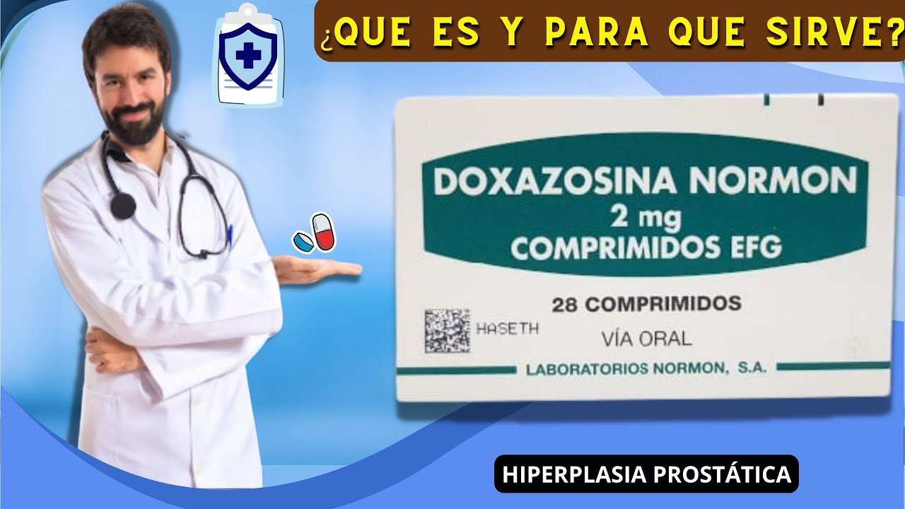 DOXAZOSINA💊¿Qué es y como se usa este medicamento? | ¡Descubre todos ...