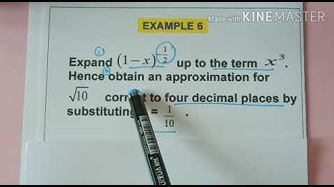 3.2 Binomial Expansions Part VIII