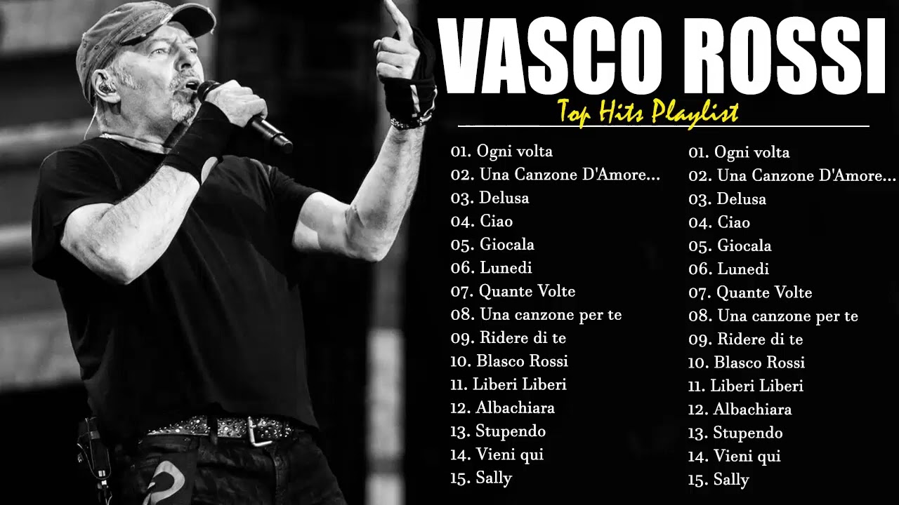 Le Pi Belle Canzoni Di Vasco RossiI Pi Grandi Successi Di Vasco RossiThe Best of Vasco Rossi