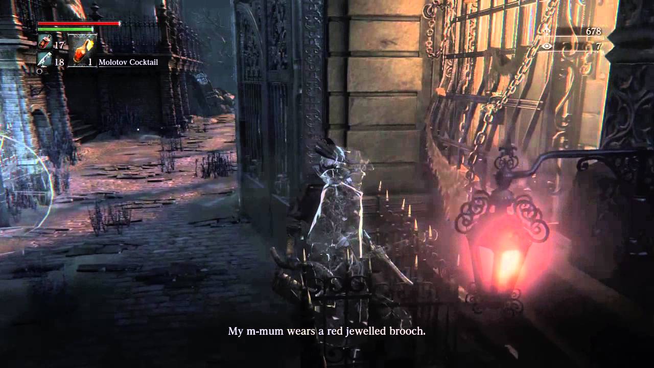 Bloodborne Father Gascoigne Down and the Music Box location YouTube