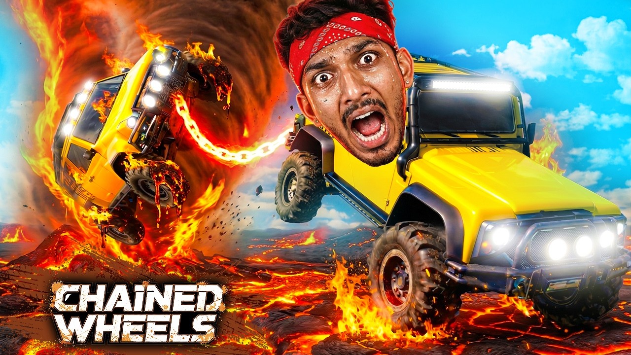 CARS VS EXTREME CHALLENGES - Chained Wheels Gameplay
