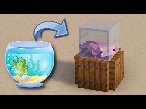 Minecraft:: Мини АКВАРИУМ ДЛЯ АКСОЛОТЛЯ #shorts | Майнкрафт как построить и Для Рыб