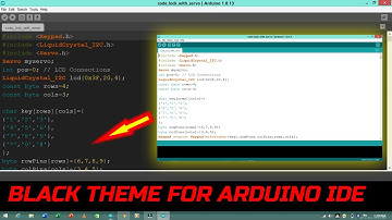 How to change theme in Arduino IDE Software | Black theme for ArduinoIDE