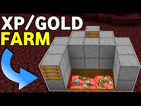 Minecraft einfache XP/Goldfarm