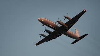 IL-22 (RF-95678) Landing at Zhukovsky airport