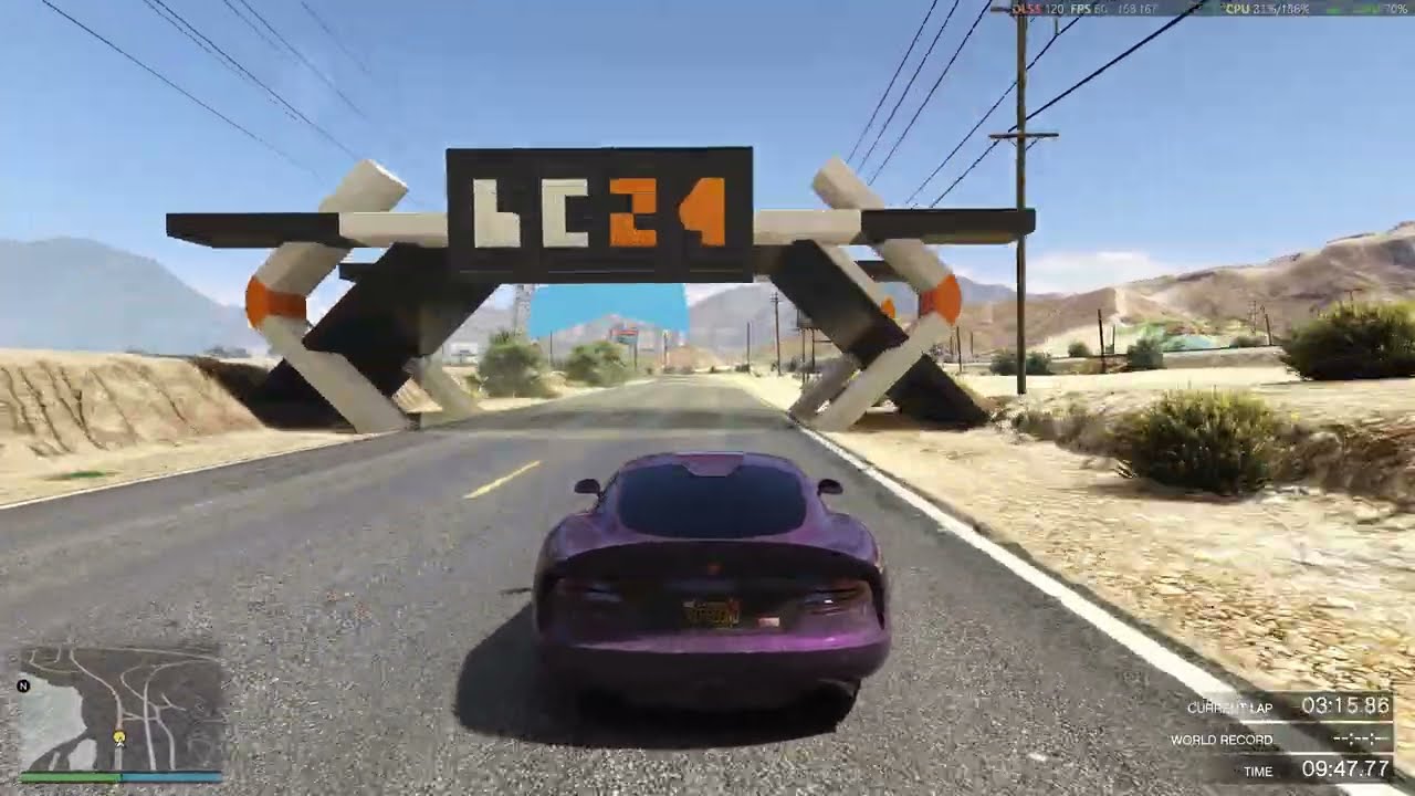 Blaine County 24h - Banshee GTS HSW  - 3:02.217 - PACE Hotlap Challenge 10