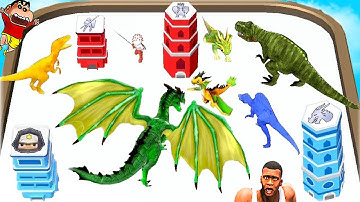 SHINCHAN NOOB vs PRO vs HACKER in Merge and Conquer with FRANKLIN & CHOP | DREAM SQUAD