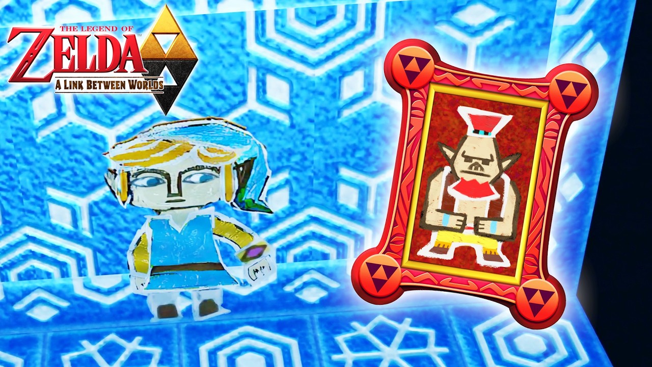 BRO FREEZES OVER in Zelda: A Link Between Worlds [Ice Ruins]