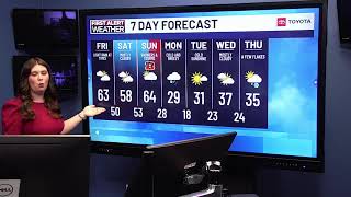 Friday 19 at NOON Live FIRST ALERT Weather Show with Meteorologist Anna DuVall