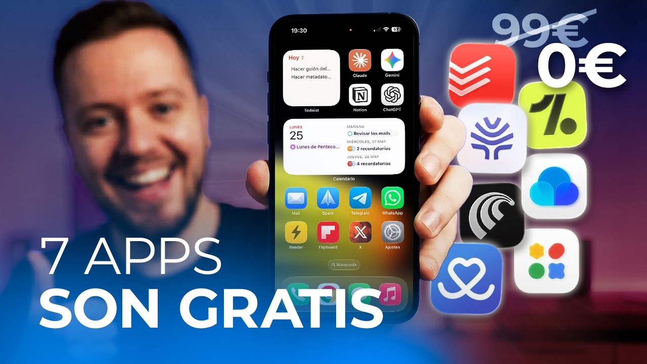 7 APPS GRATIS para iPhone que PARECEN de PAGO (¡Te SORPRENDERÁN!)