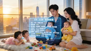 Download Lagu 【FULL】Transmigrated With a System,He Accidentally Became the Father of Three Babies#minidrama#system MP3