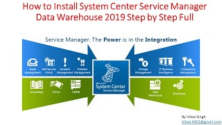 How to Install System Center Service Manager Data Warehouse Management Server 2019 Step by Step Full