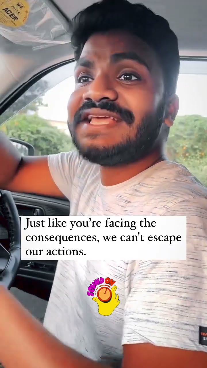 Consequences are for real run to God and he will set you free?????