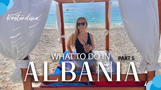 A GUIDE TO ALBANIAN SEASIDE | Llogara Pass and Dhermi Beach | Traditional Food | Tirana Vlog