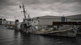 The Abandoned Minesweeper Ship that has Been Left to Rot... 