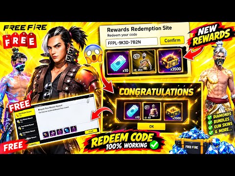 FREE FIRE REDEEM CODE TODAY 6 OCTOBER |REDEEM CODE FREE FIRE | FF REDEEM CODE TODAY 6 OCTOBER