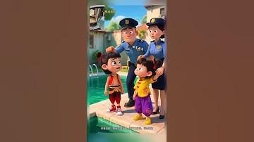 Cái kết bất ngờ khi phá hoại hồ bơi nhà hàng xóm! 😱 #cartoon #tieucuongtv