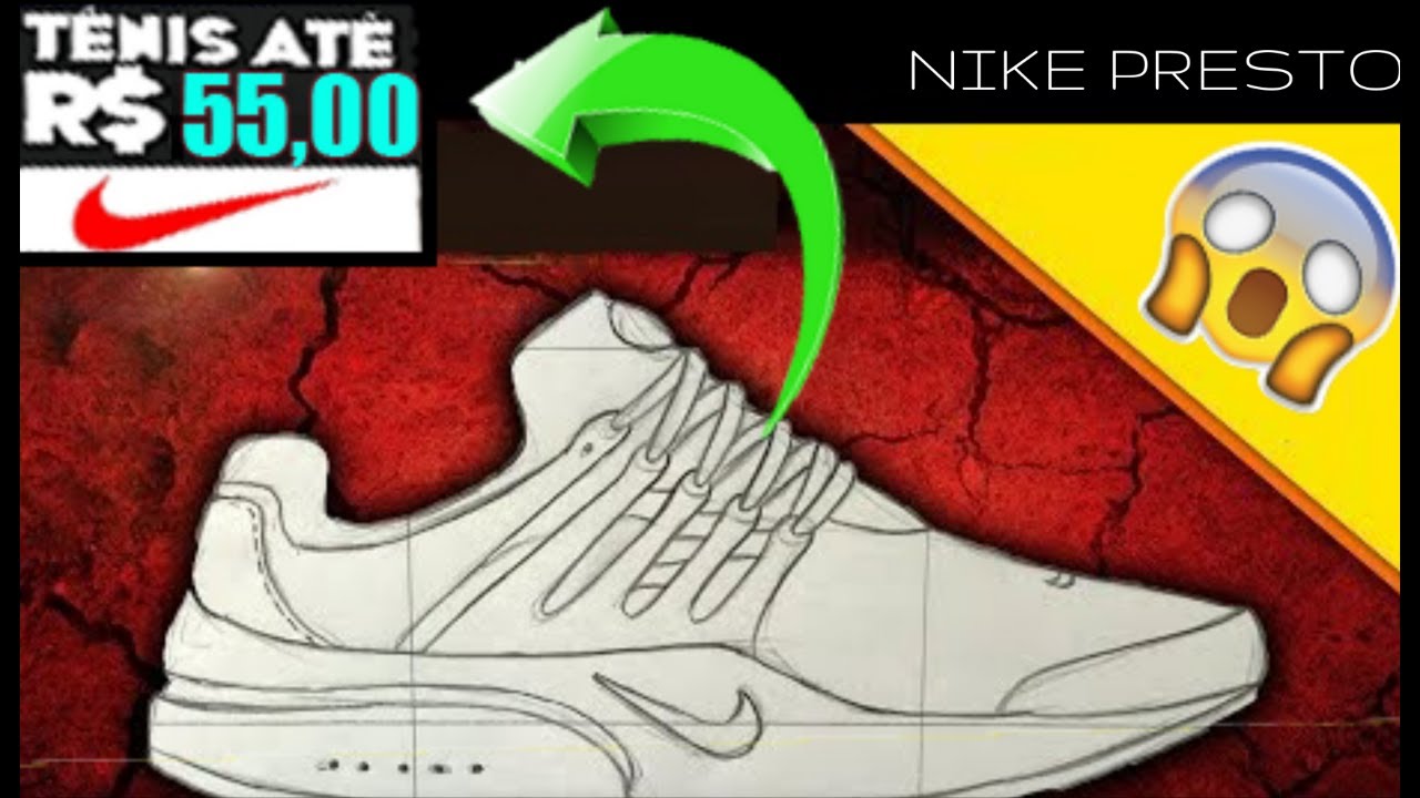 tênis direto da fábrica