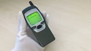 Nokia 7110 -  Slider opening - Like Matrix movie - Neo