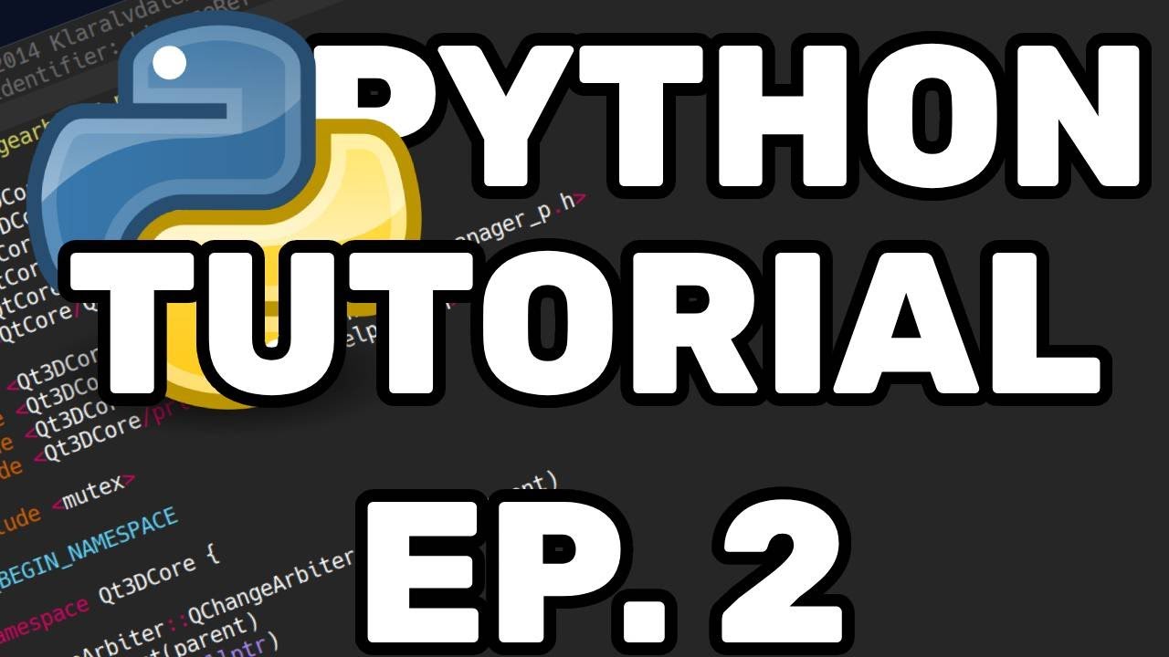 Python Learning Series: Epsiode 2 ["Conditional", "Statements"] - YouTube