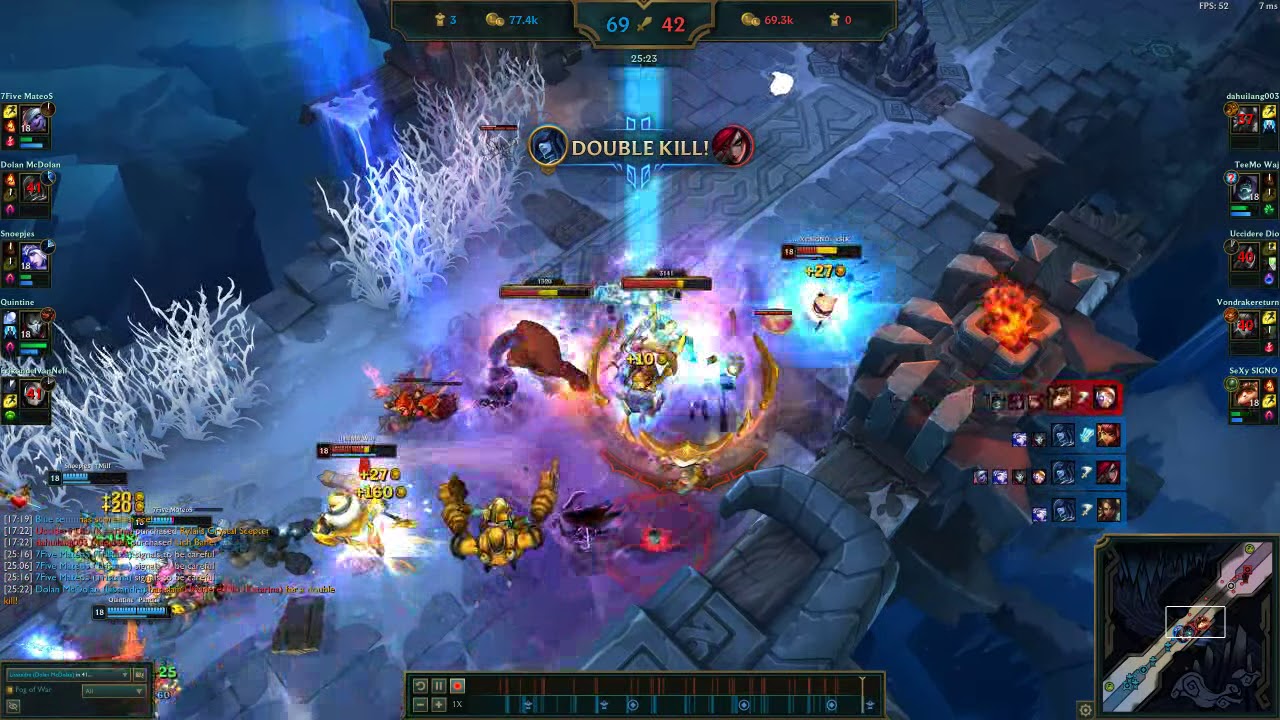 Lissandra passive pentakill