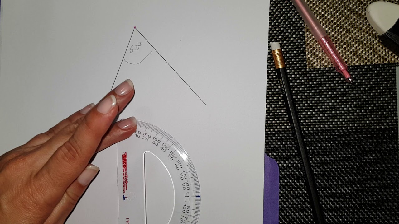 Medición de ángulos, parte 2 YouTube