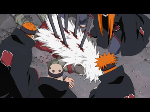 Jiraiya Vs Pain Full Fight Jiraiya's Death English Sub