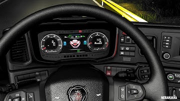 ETS2 Mods v1.44 | Scania NG V8 Exclusive Dashboard Computer | ETS2 Mods