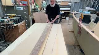 Gluing the Tufnol reenforcement.