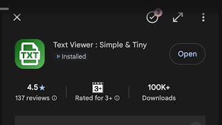 Quick & Simple Text Viewer for Android – 0.1MB, No Ads, No Permissions screenshot 1