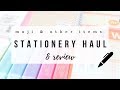 Muji stationery haul & honest reviews - 2018 | studytee