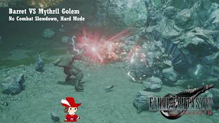 FF7 Rebirth | Solo | Barret VS Mythril Golem