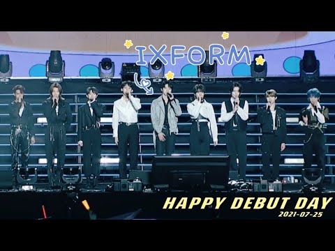 IX-FORM Happy Debut 出道快乐 2021-07-25 Youth With You 3 TOP 9 Debut Day