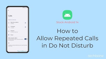 How to Allow Repeated Calls in Do Not Disturb [Android 14]