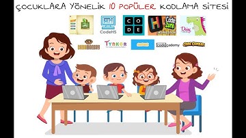 Çocuklar için 10 Popüler Online Kodlama Sitesi #codingforkids #kodlama