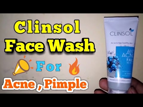 Clinsol Anti Acne face wash review in hindi || चेहरा गोरा और दाग धब्बो का एकदम सफाया बहुत जल्दी