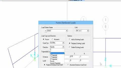 [Sap 2000] Bài 24 - Gán tải phân bố đều