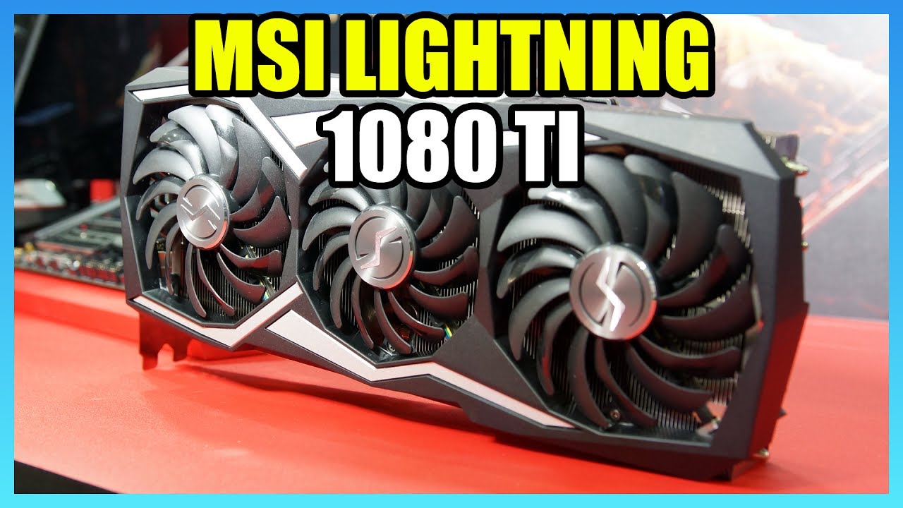 Ubrugelig historie Aggressiv MSI 1080 Ti Lightning VRM & Cooling Detailed | Computex | GamersNexus -  Gaming PC Builds & Hardware Benchmarks