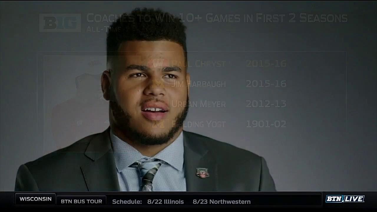 Badger Players Talk About Paul Chryst