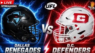 WEEK   6       DALLAS RENEGADES    3-2     @     D.C  DEFENDERS    4-1     THE UFL SEASON 3 2026
