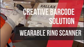 Generalscan's Ring Scanner Works Together with Wearable Terminal in Warehouse Application