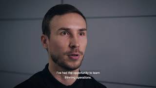 Ponsse Full Simulator - Trainee experiences and feedback