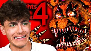 Joguei FIVE NIGHTS AT FREDDY'S 4 pela PRIMEIRA VEZ