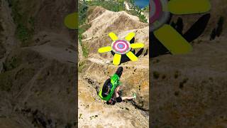 Gta V Dangerous Stunt On Mount Chiliad Episode.66 #Shorts
