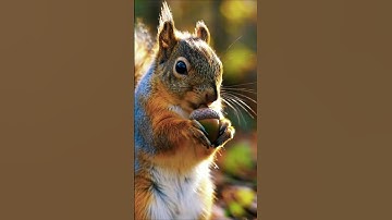 How Squirrels Accidentally Plant Thousands of Trees 🏕 #shorts #facts #animals #wildlife #trending