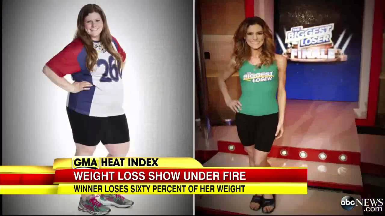 The Biggest Loser Rachel Fredericksons Weight Loss Drop Stirs Up Controversy Youtube 