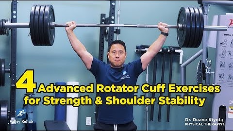 4 Advanced Rotator Cuff Exercises for Strength & Shoulder Stability!