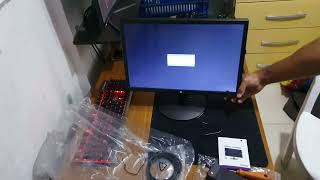 Unboxing monitor custo benefício Tronos + teste rápido com Xbox 360