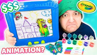 Cash OR Trash? Testing Crayola Craft Kits Scene Creator