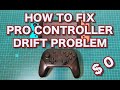 How To Fix Nintendo Switch Pro Controller Drift (Wandering) Problem without Spending MONEY